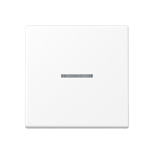 Jung KNX RF Taster 1fach, Thermoplast lackiert, Serie A, schneeweiß matt A10911STRFBFWWM