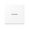 Jung KNX RF Taster 1fach, Thermoplast lackiert, Serie A, schneeweiß matt A10911STRFBFWWM