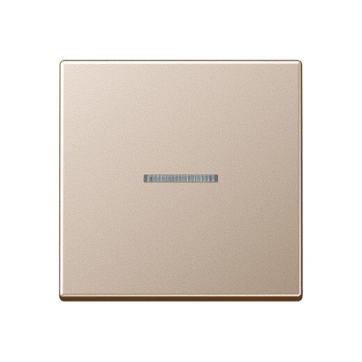 Jung KNX RF Taster 1fach, Duroplast lackiert, Serie A, champagner A10911STRFCH