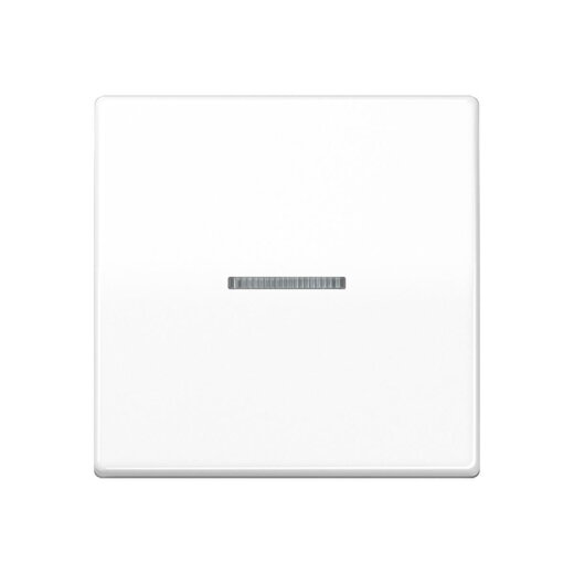 Jung KNX RF Taster 1fach, Duroplast, Serie AS, alpinweiß AS10911STRFWW