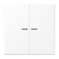 Jung KNX RF Taster 2fach, Duroplast lackiert, Serie LS,...