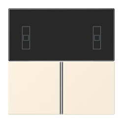 Jung Tastensatz 3fach, F40 Raumcontroller, Serie LS,...