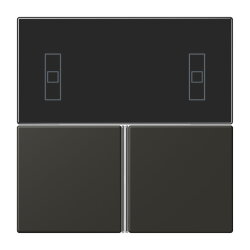 Jung Tastensatz 3fach, F40 Raumcontroller, Serie LS,...