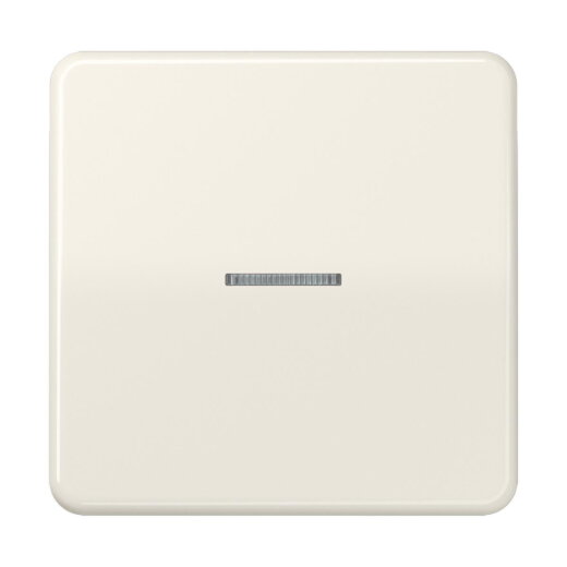 Jung HOME Taster 1fach, Duroplast, Serie CD, weiß BTCD17101