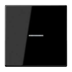 Jung HOME Taster 1fach, Duroplast, Serie LS, schwarz...