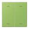 Jung Wippe, mit Pfeilsymbolen für Taster 2fach, Serie LS, vert 31 LC102P220