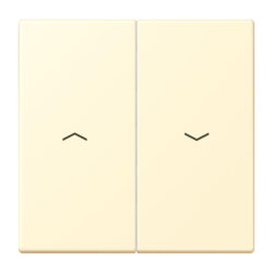 Jung Wippe 2fach, mit Pfeilsymbolen, Serie LS, blanc...