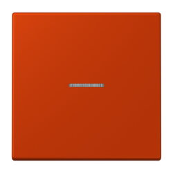 Jung HOME Taster 1fach, Serie LS, rouge vermillon 59...