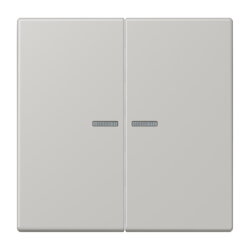 Jung HOME Taster 2fach, Serie LS, gris clair 31 BTLC17102205