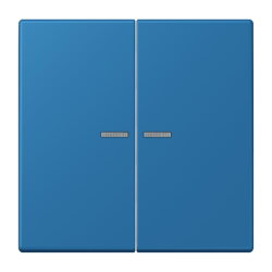 Jung HOME Taster 2fach, Serie LS, bleu...