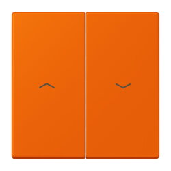 Jung Wippe 2fach, mit Pfeilsymbolen, Serie LS, orange...