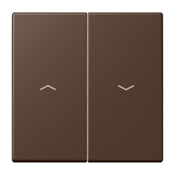 Jung Wippe 2fach, mit Pfeilsymbolen, Serie LS, terre...