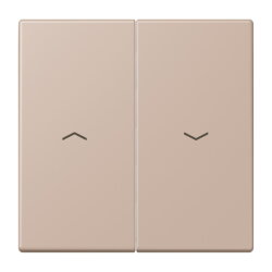 Jung Wippe 2fach, mit Pfeilsymbolen, Serie LS, ombre...