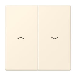 Jung Wippe 2fach, mit Pfeilsymbolen, Serie LS, blanc...