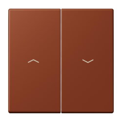 Jung Wippe 2fach, mit Pfeilsymbolen, Serie LS, terre...