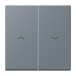 Jung Wippe 2fach, mit Pfeilsymbolen, Serie LS, gris 59...