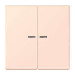 Jung HOME Taster 2fach, Serie LS, orange pâle...