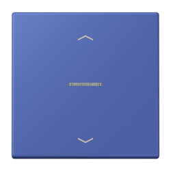 Jung HOME Taster 1fach, mit Pfeilsymbolen, Serie LS, bleu...