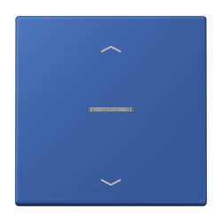 Jung HOME Taster 1fach, mit Pfeilsymbolen, Serie LS, bleu...