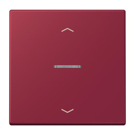 Jung HOME Taster 1fach, mit Pfeilsymbolen, Serie LS, le rubis BTLC17101P255
