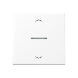 Jung HOME Taster 1fach, mit Pfeilsymbolen, Thermoplast...