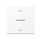 Jung HOME Taster 1fach, mit Pfeilsymbolen, Thermoplast lackiert, Serie A, schneeweiß matt BTA17101PWWM