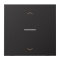 Jung HOME Taster 1fach, mit Pfeilsymbolen, Aluminium lackiert, Serie LS, dark (lackiertes Aluminium) BTAL17101PD