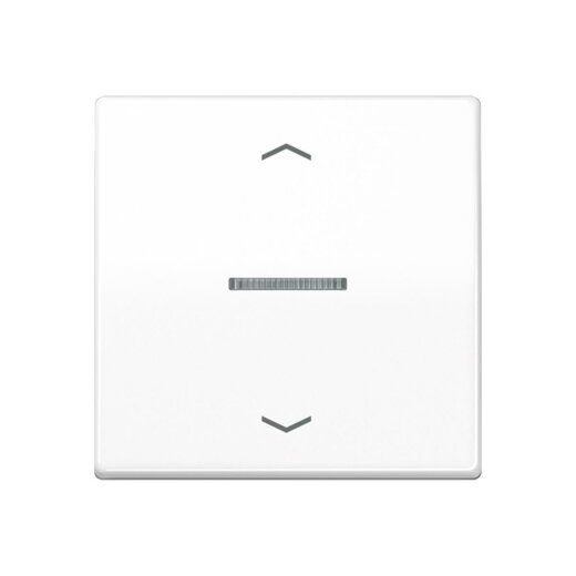 Jung HOME Taster 1fach, mit Pfeilsymbolen, Duroplast, Serie AS, alpinweiß BTAS17101PWW