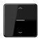 Jung HOME Taster 1fach, mit Pfeilsymbolen, Duroplast, Serie CD, schwarz BTCD17101PSW
