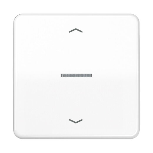 Jung HOME Taster 1fach, mit Pfeilsymbolen, Duroplast, Serie CD, alpinweiß BTCD17101PWW