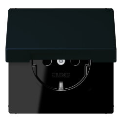 Jung SCHUKO Steckdose, 16 A 250 V ~, Klappdeckel,...