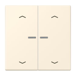 Jung HOME Taster 2fach, mit Pfeilsymbolen, Serie LS,...