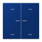 Jung HOME Taster 2fach, mit Pfeilsymbolen, Serie LS, bleu outremer foncé BTLC17102P261