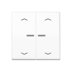 Jung HOME Taster 2fach, mit Pfeilsymbolen, Duroplast,...