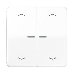 Jung HOME Taster 2fach, mit Pfeilsymbolen, Duroplast,...