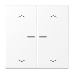 Jung HOME Taster 2fach, mit Pfeilsymbolen, Serie LS,...