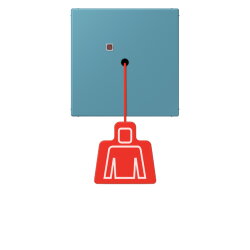 Jung Notrufsystem Zugtaster, Serie LS,...