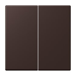 Jung Wippe 2fach, Serie LS, terre d?ombre br?lée...