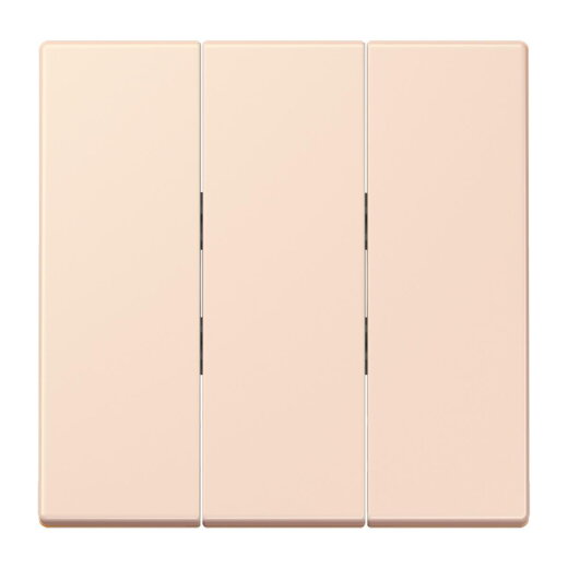 Jung Wippe 3fach, Thermoplast lackiert, Serie LS, orange pâle LC993BF226