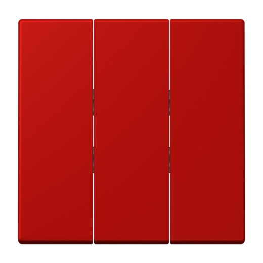 Jung Wippe 3fach, Thermoplast lackiert, Serie LS, rouge vermillon 31 LC993BF227