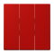 Jung Wippe 3fach, Thermoplast lackiert, Serie LS, rouge vermillon 31 LC993BF227