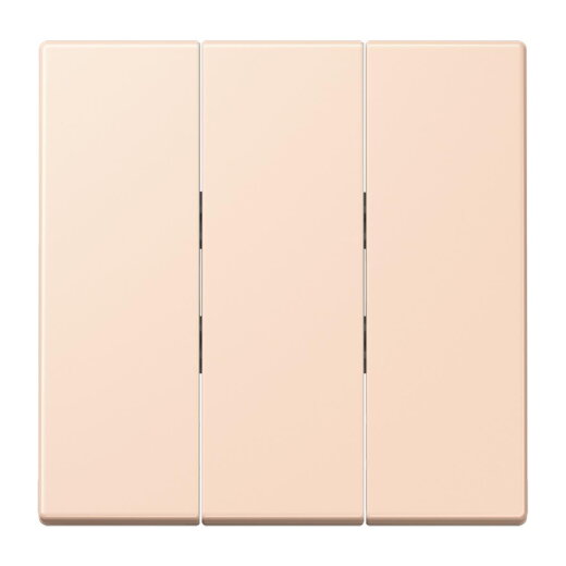 Jung Wippe 3fach, Thermoplast lackiert, Serie LS, rose pâle LC993BF228