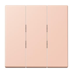 Jung Wippe 3fach, Thermoplast lackiert, Serie LS, locre...