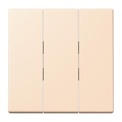 Jung Wippe 3fach, Thermoplast lackiert, Serie LS, terre sienne pâle LC993BF238