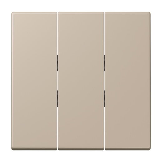 Jung Wippe 3fach, Thermoplast lackiert, Serie LS, ombre naturelle claire LC993BF243