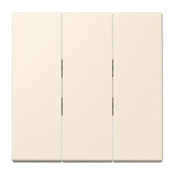 Jung Wippe 3fach, Thermoplast lackiert, Serie LS, blanc...