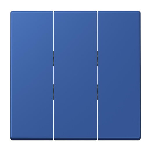 Jung Wippe 3fach, Thermoplast lackiert, Serie LS, bleu outremer 59 LC993BF253