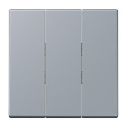 Jung Wippe 3fach, Thermoplast lackiert, Serie LS, gris...