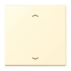 Jung Wippe 1fach, mit Pfeilsymbolen, Serie LS, blanc...