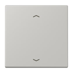 Jung Wippe 1fach, mit Pfeilsymbolen, Serie LS, gris clair...